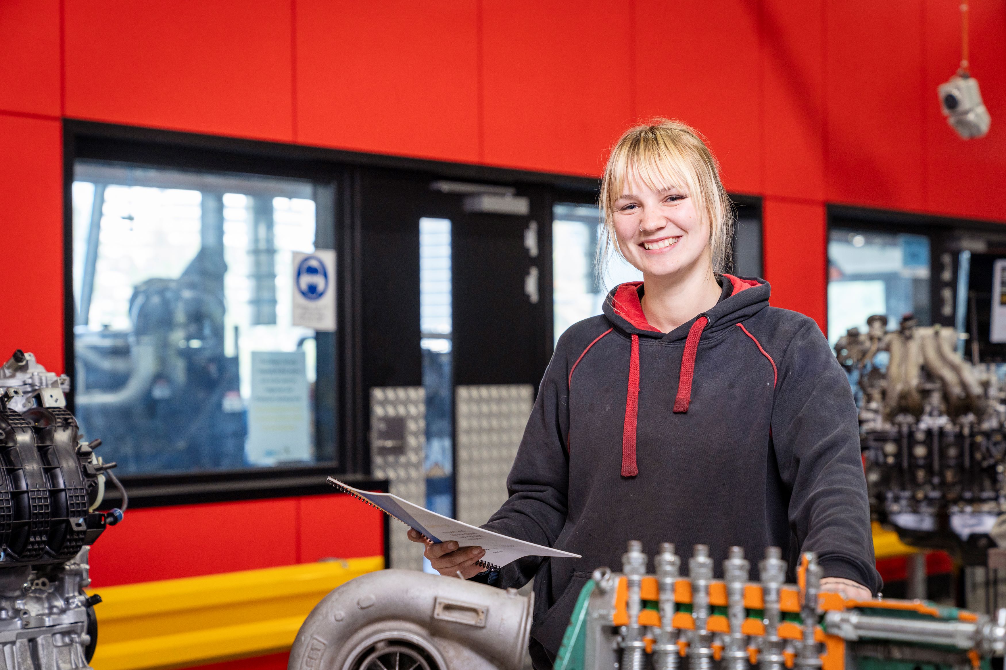 Shifting gears: Phoebe’s road to auto mastery after school